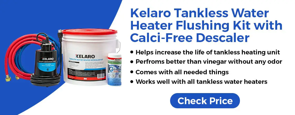Kelaro Flushing Kit for Tankless Water Heater