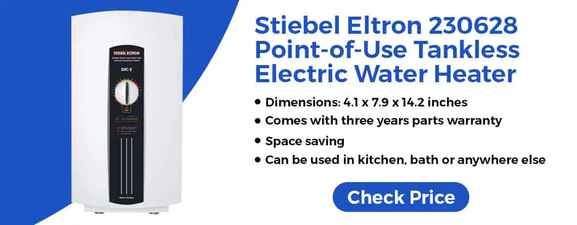 Stiebel Eltron Point of use tankless water heater