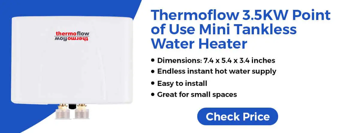 Thermoflow Elex 3.5 KW Mini Tankless Water Heater