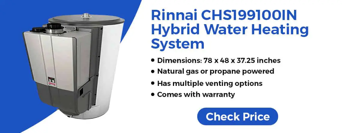 Rinnai Water heater Hybrid