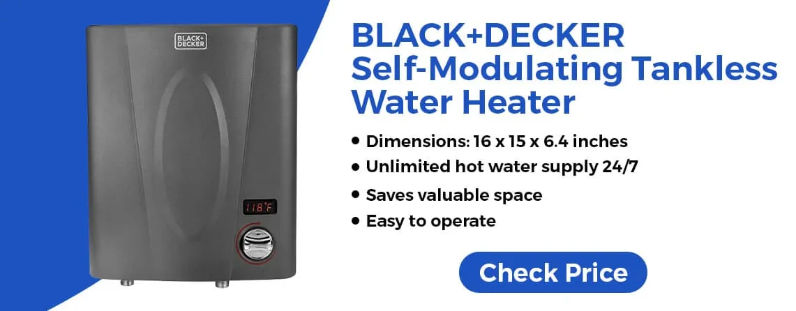 Black+Decker Tankless Water Heater