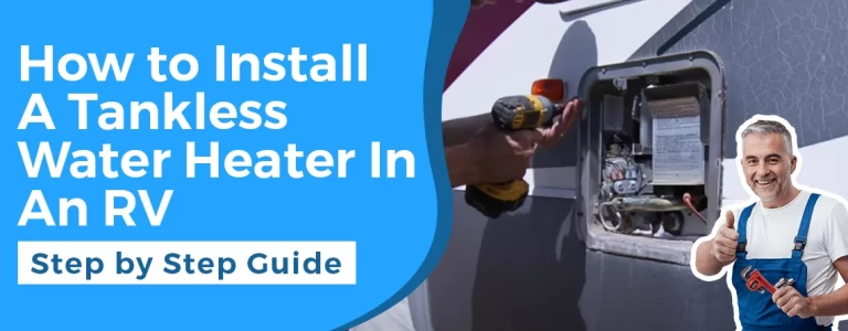 How to install a tankless water heater in RV