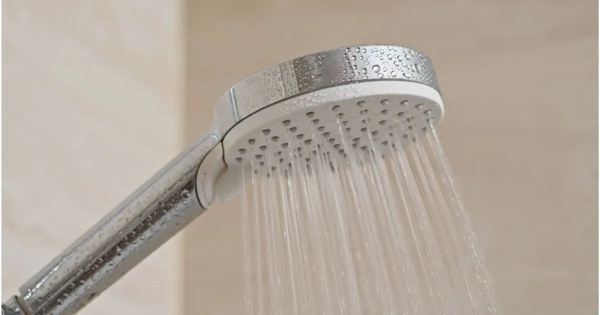 Water flow in the shower head
