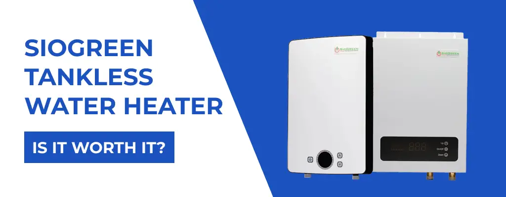 siogreen tankless water heater