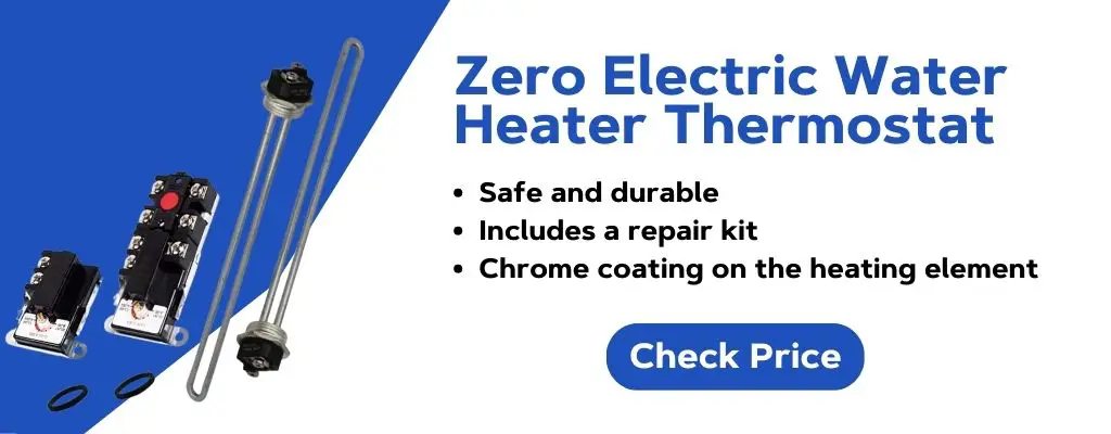 Zero Electric Water Heater Thermostat 